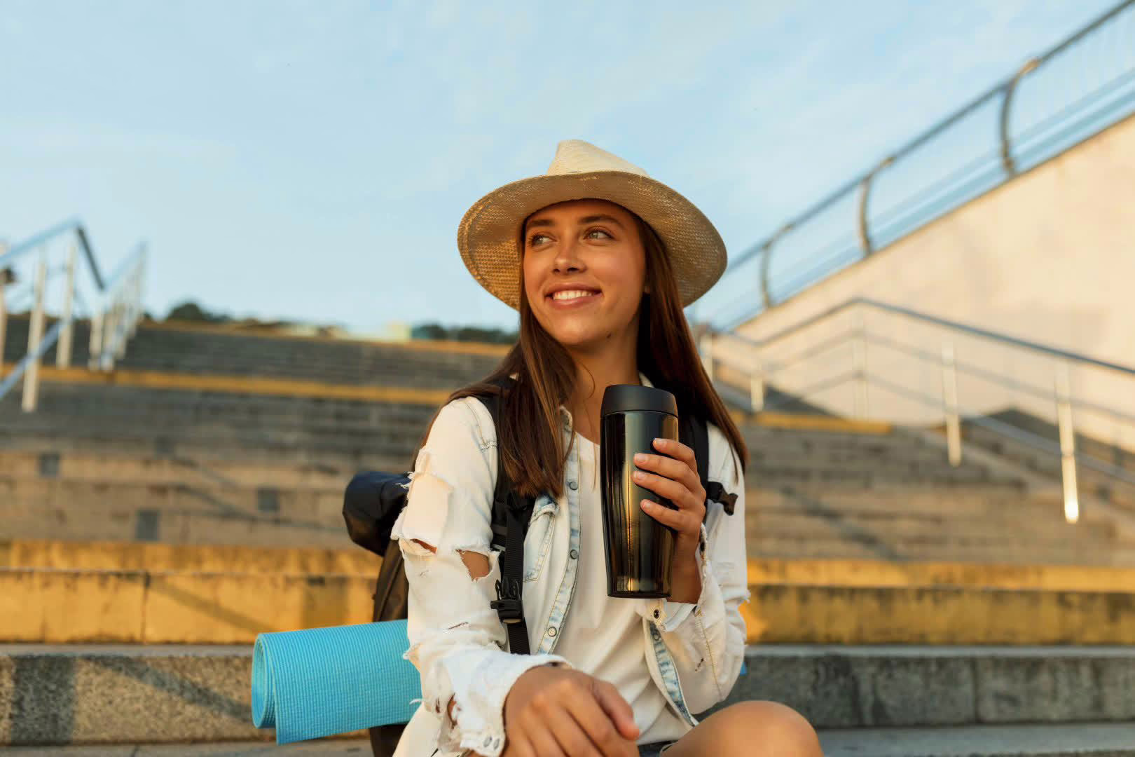Example of image with Everyday Vlogger LUT applied.