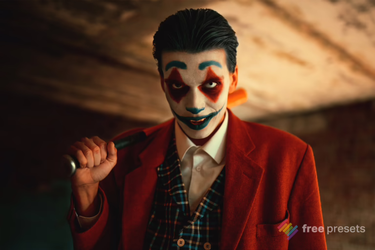 Image with Joker Warm LUT applied.