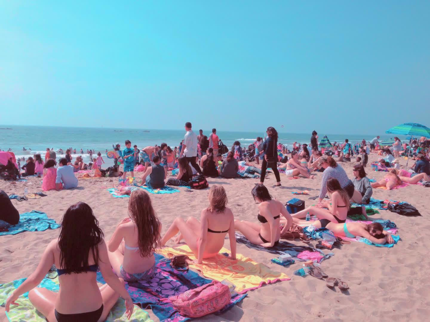 Example of image with Pink Beach LUT applied.