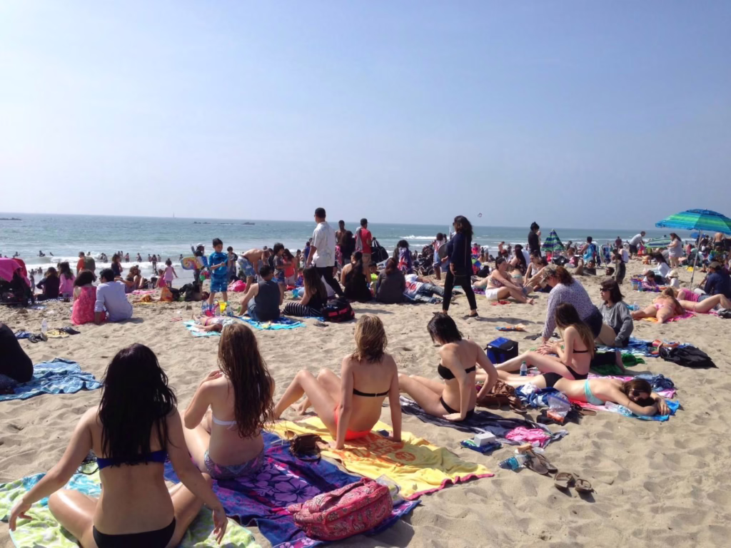 Example of image before Pink Beach LUT is applied.